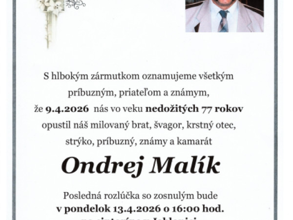Ondrej Malík