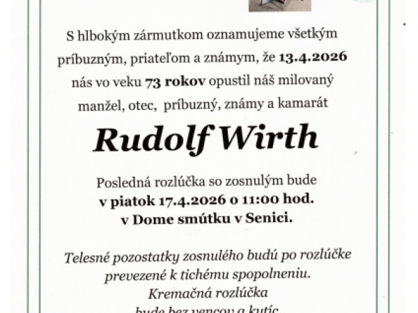Rudolf Wirth