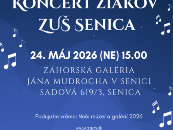Koncert žiakov ZUŠ Senica