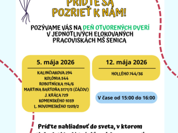 Kam do škôlky? Elektronické prihlasovanie spustené od 1. mája