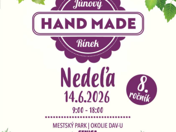 Júnový hand made rínek
