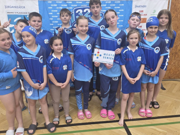 Pretekári PK Aqua Senica vybojovali 11 medailí