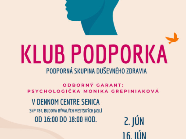 Klub Podporka v júni