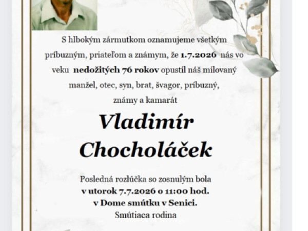 Vladimír Chocholáček