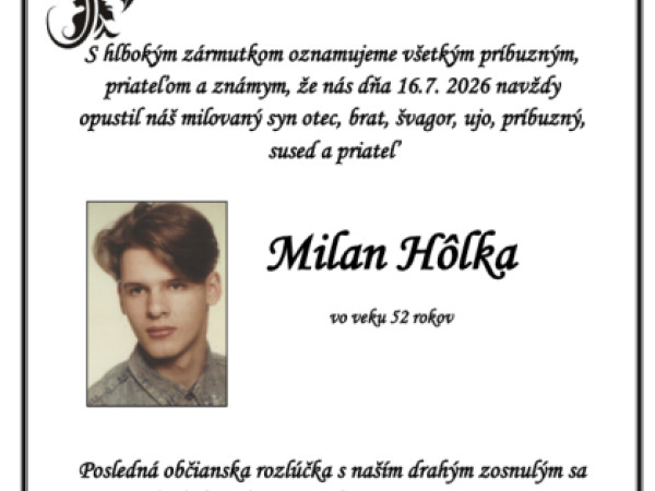 Milan Hôlka