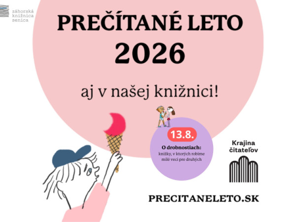 Prečítané leto 2026 – O drobnostiach