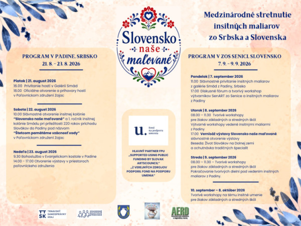 Medzinárodné stretnutie insitných maliarov zo Srbska a Slovenska