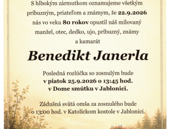 Benedikt Janerla
