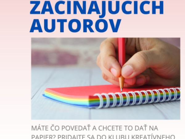 Klub začínajúcich autorov