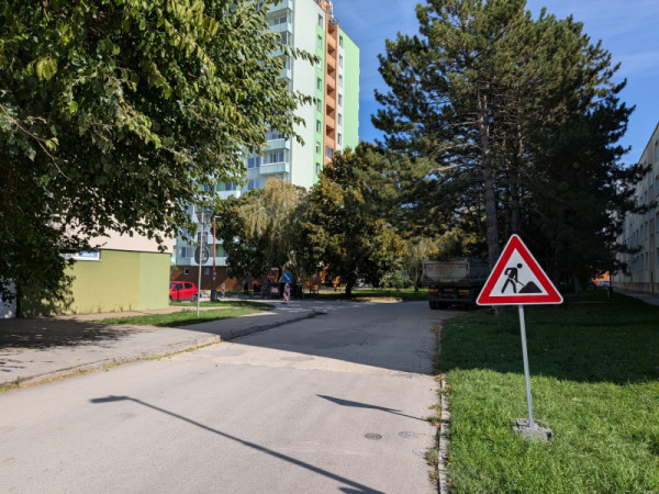 Uzávera pre Robotnícku a Palárikovu ulicu