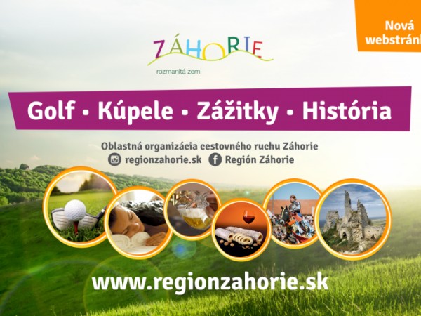 Nová webstránka regiónu Záhorie