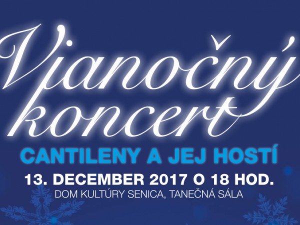 Vianočný koncert Cantileny a jej hostí