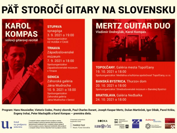 Koncert Päť storočí gitary na Slovensku
