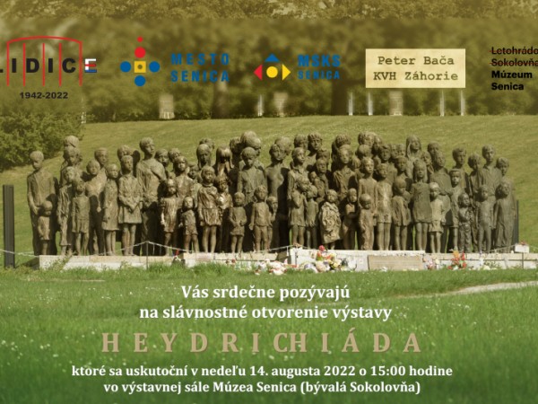 Heydrichiáda v Múzeu Senica od 14. augusta