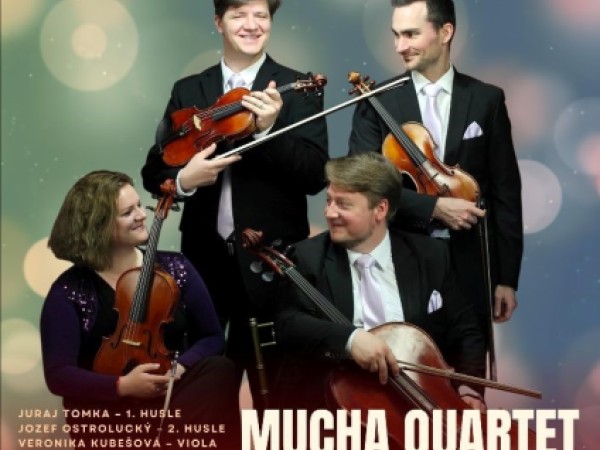 Vianočný koncert Mucha Quartet