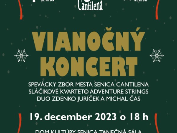 Vianočný koncert Cantileny