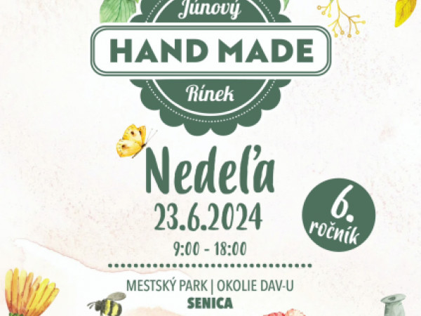 Júnový Hand Made rínek