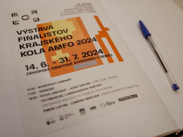 Výstava fotografií AMFO TTSK 2024