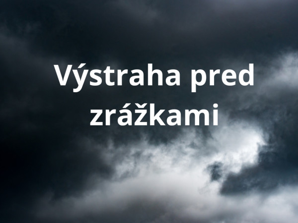 Cez víkend nás čaká podľa SHMÚ veľa vody a silný vietor