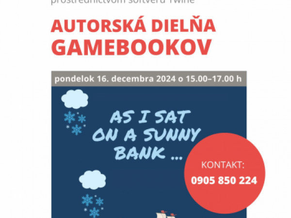 Vianočná autorská dielňa gamebookov