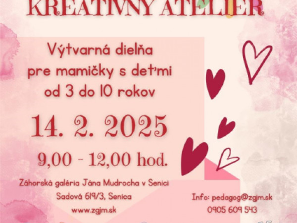 Valentínsky kreatívny ateliér