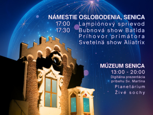 Čarovná atmosféra Martinského svetlonosenia opäť rozžiari Senicu