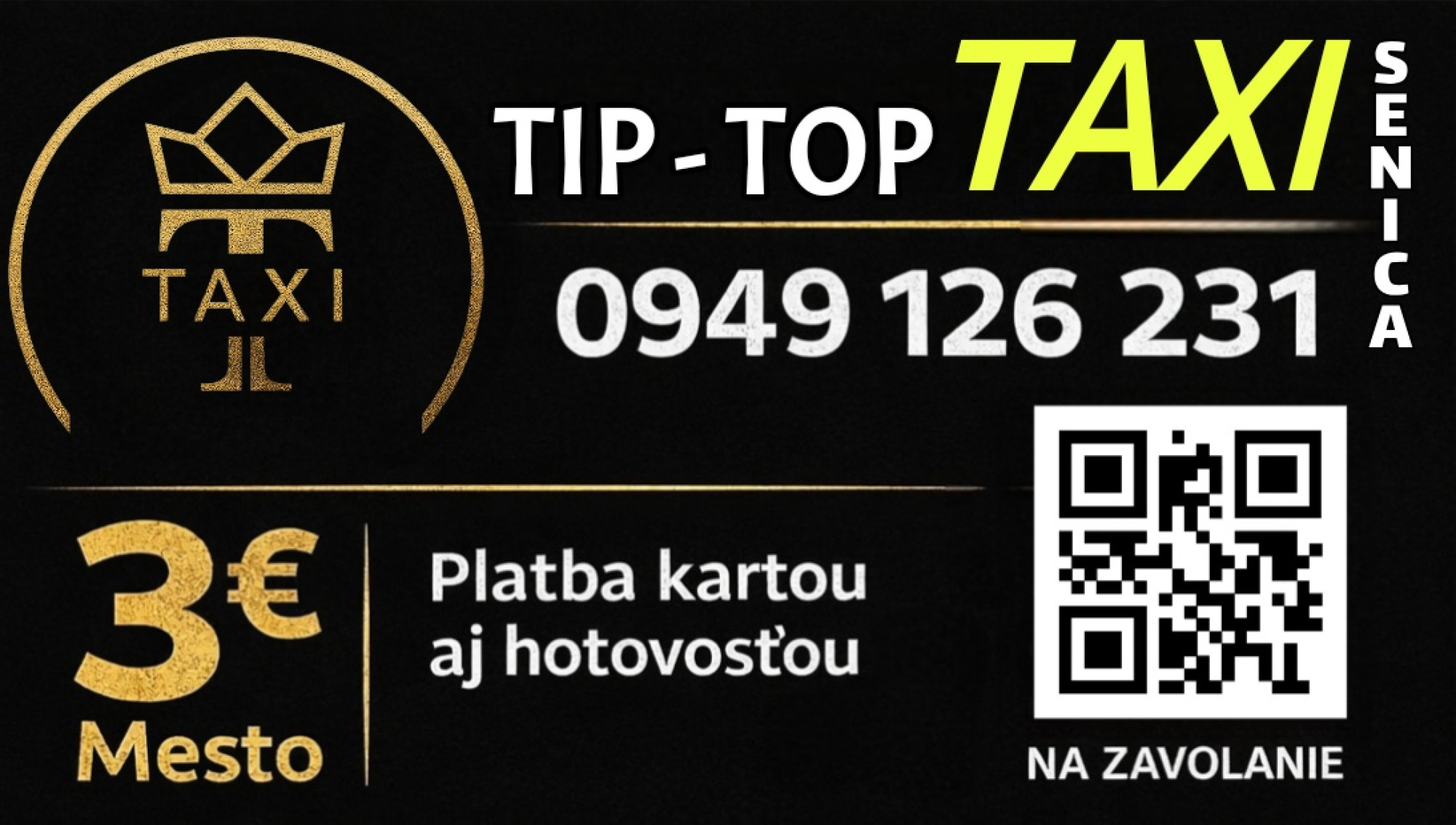 TIP-TOP TAXI Senica