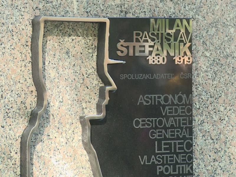 Štefánik má v Senici pamätnú tabuľu