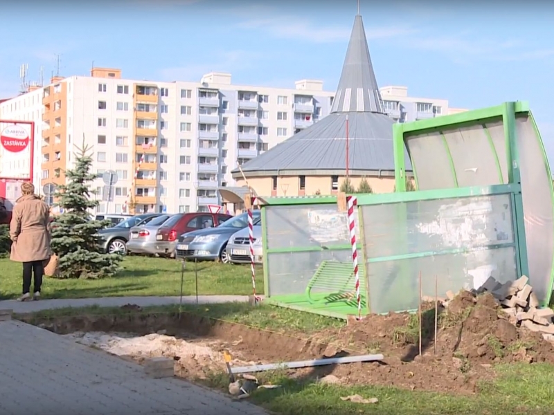Rekonštrukcia zastávok MHD