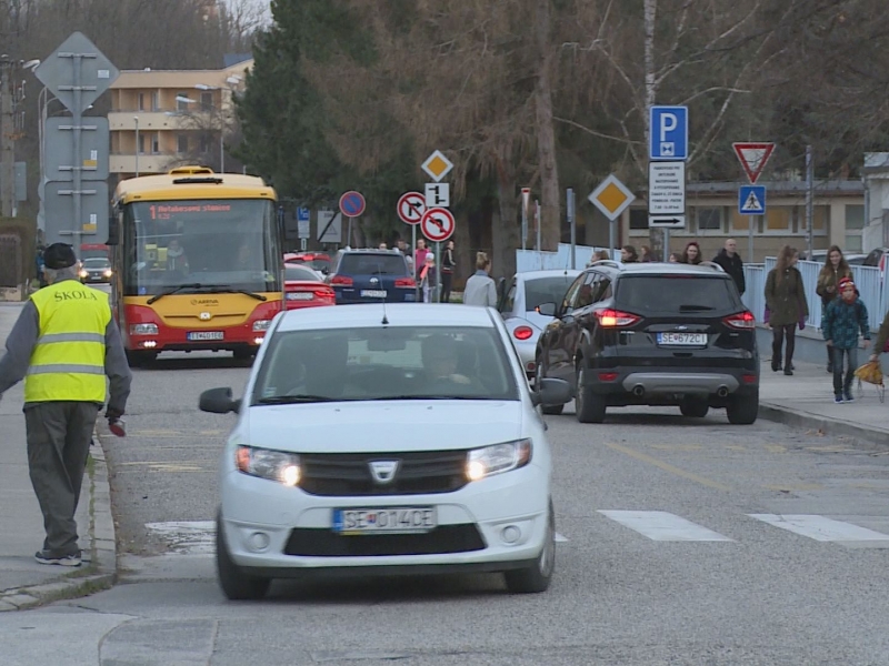 Dopravná situácia na Komenského ulici