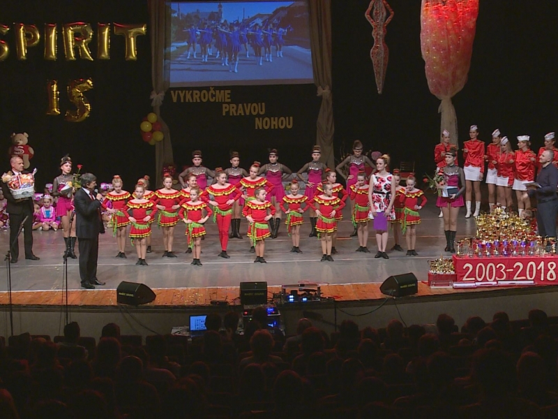 Mažoretky Spirit oslávili 15. výročie