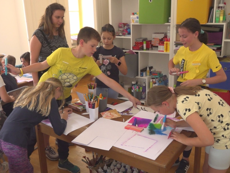 Letný ateliér ponúkol celodenné tvorivé dielne