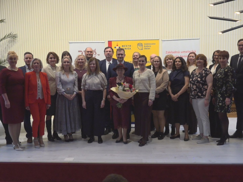 Oceňovanie pedagogických a kultúrnych osobností