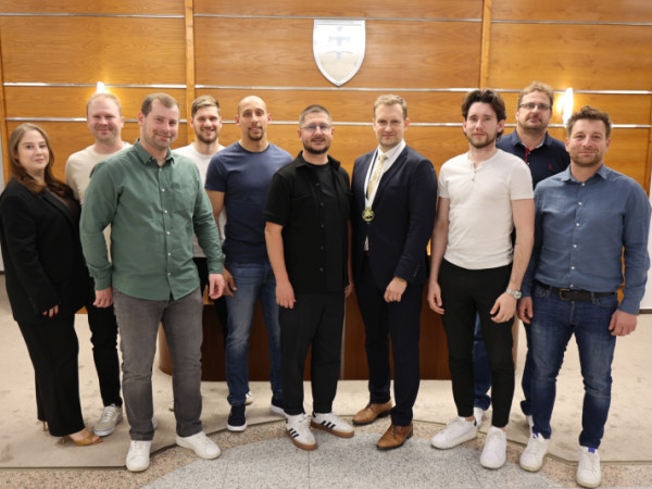 Našich zlatých hokejistov sme prijali na radnici