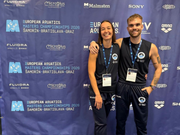 Senickí masters plavci aj rozhodca na Majstrovstvách Európy v Šamoríne