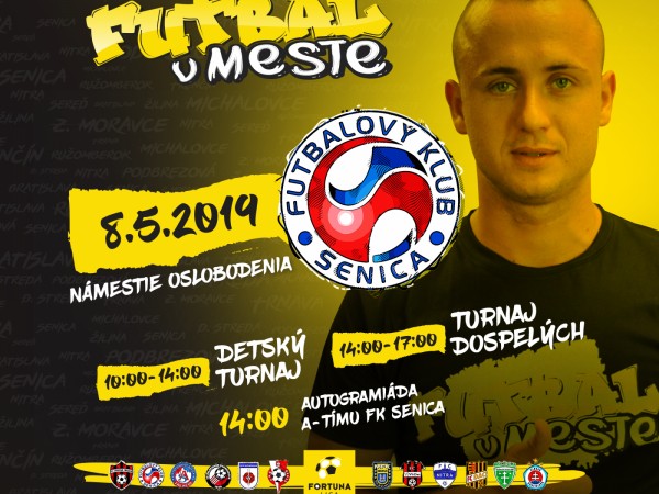 Námestie v Senici bude žiť Futbalom v meste