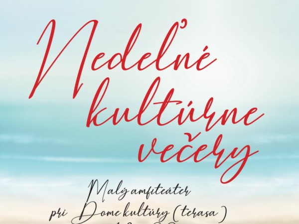 Nedeľné kultúrne večery