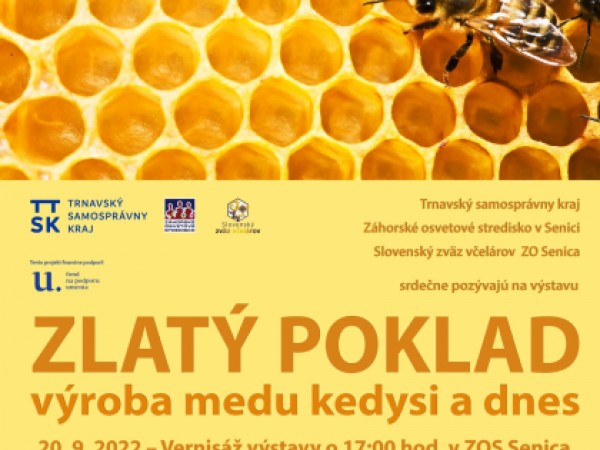 Vernisáž výstavy Zlatý poklad – výroba medu kedysi a dnes