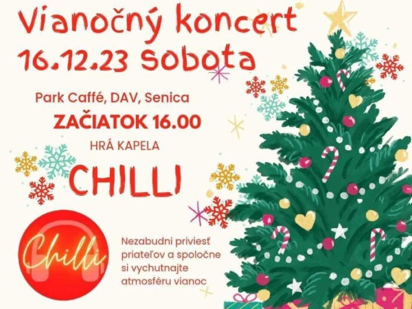 Vianočný koncert Chilli