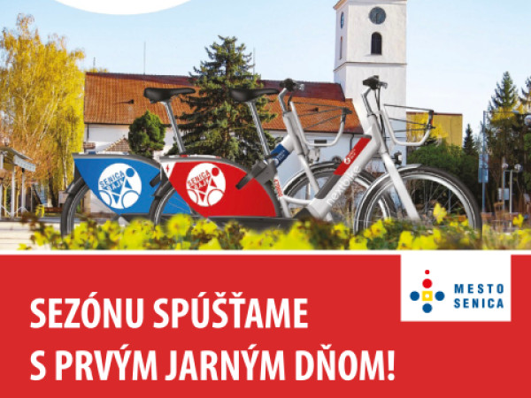 Zdieľané bicykle štartujú novú sezónu už zajtra!