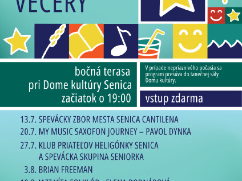 Pozvánky na podujatia v Senici