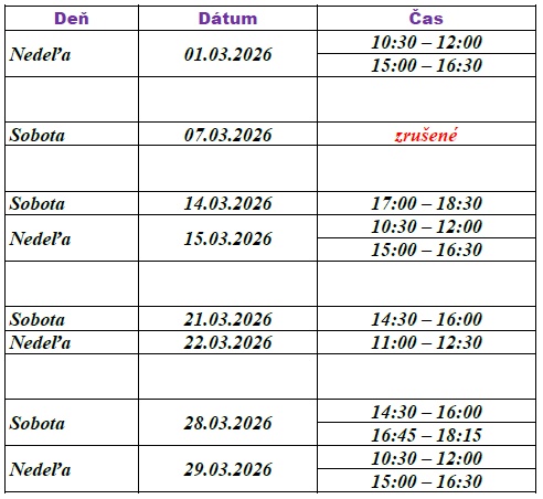 Korčuľovanie marec