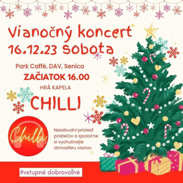 Vianočný koncert Chilli