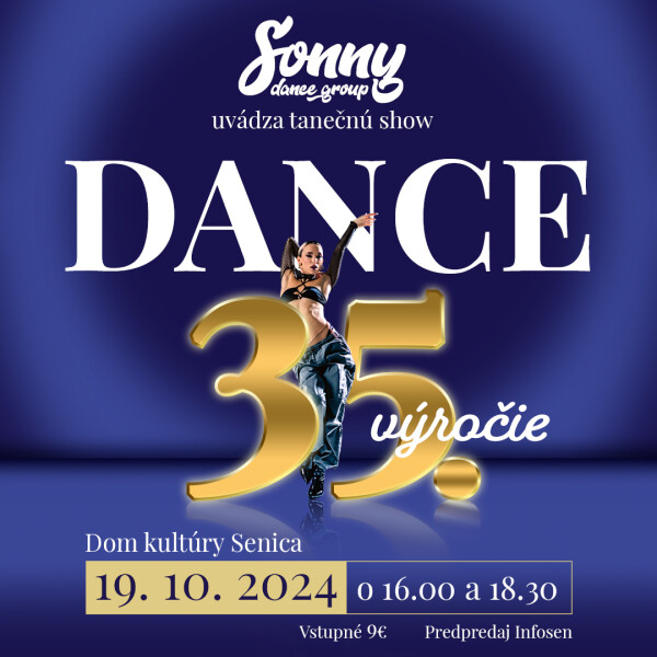 koncert Sonny - Dance 35. výročie