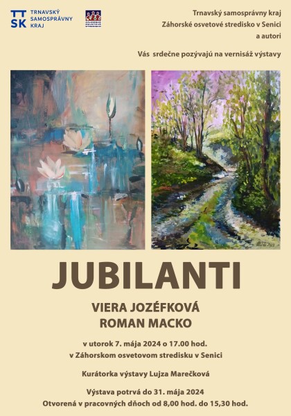 Jubilanti - Viera Jozéfková | Roman Macko