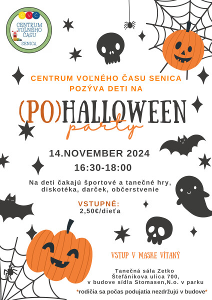 (Po)Halloween party pre deti