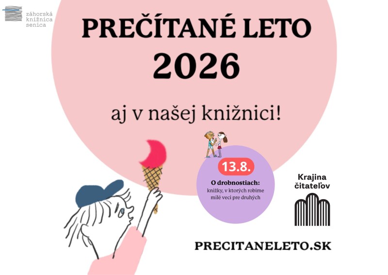 Prečítané leto 2026 – O drobnostiach