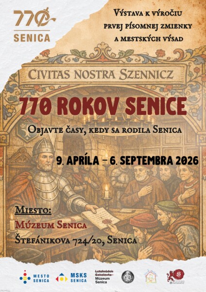 Výstava 770 rokov Senice