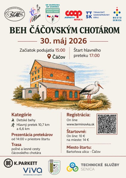 Beh Čáčovským chotárom