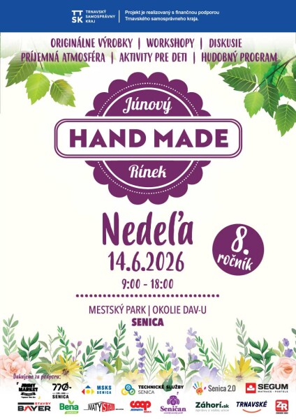 Júnový hand made rínek